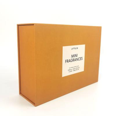 China Book Type Paper Custom Folding Box Fragrance Health Care Products Tea Gift Box for sale