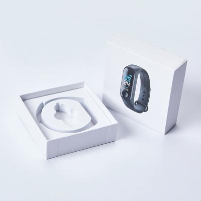 China Smart Bracelet Electronics Packaging Box Paperboard Recycled Materials CMYK Color for sale