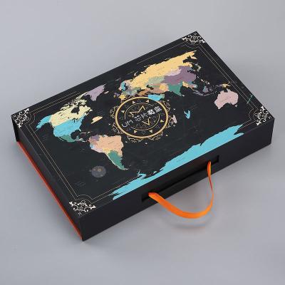 China Handheld Gift Box Magnetic Flip Cover 3D Display Gift Box Customized Creative Book Gift Box for sale