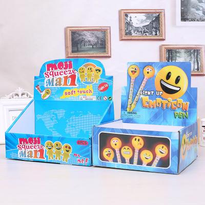 China Corrugated display, customized stationery packaging box, cartoon fashion display, customized paper box for sale