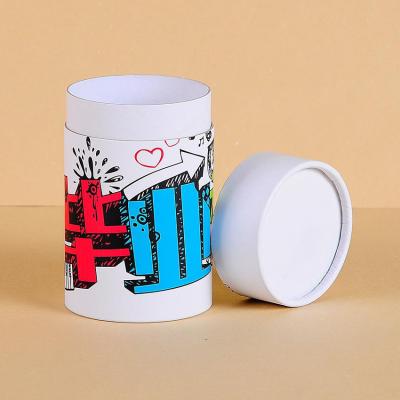 China T-Shirt Paper Tube Round Graduation Season Clothing Packaging Box Customization for sale