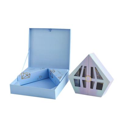 China Irregular gift box and Laptop souvenir Color printing irregular gift box custom clamshell box for sale