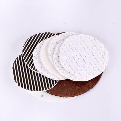 China Circular paper cushion cushion cushion cushion cookies, food wrapping paper cushion customization for sale