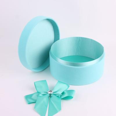 China Custom scarf packaging box Bra underwear storage flannel creative birthday bow gift box for sale