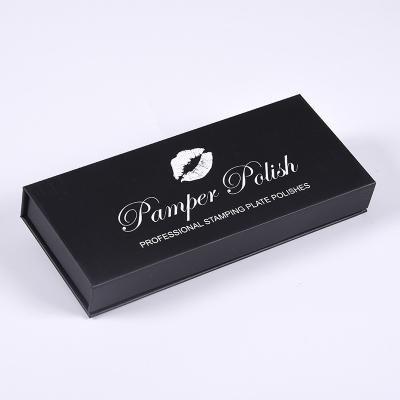 China Cardboard handmade lipstick packaging Custom lipstick sample clamshell magnet box Gift box Gift packaging box for sale