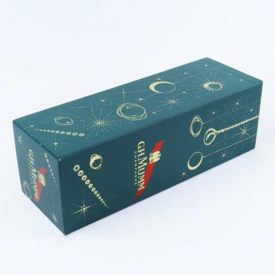 China High-grade hot stamping printing drawer type red wine packaging gift box holiday gift gift box customization for sale