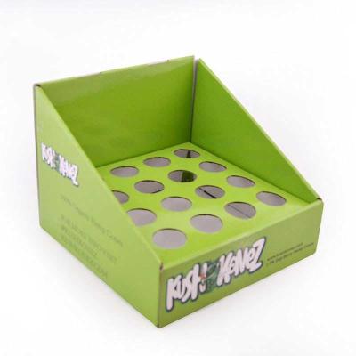 China Supermarket display shelf display box PDQ desktop display box Custom corrugated box cosmetic paper packaging box for sale