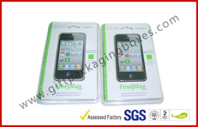 China Fashion Clear Fold Plastic Clamshell Packaging Boxes For Iphone 5s Case for sale