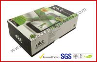 China Tapa y caja de empaquetado de la electrónica de la entrega del envío de la base con el agujero de finger en venta