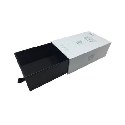 China Pearl paper with printing box, Drawer style box for personal health monitor for sale