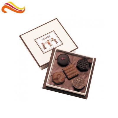 China Luxury Empty Empty Chocolate Gift Boxes , Diy Cardboard Gift Box Lightweight for sale