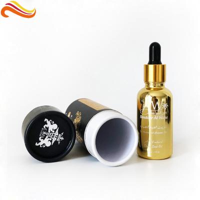 China Custom 10ml Essential Oil Bottle Tube Packaging Cosmetic Round Packaging Boxes for sale