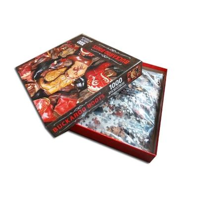 China Cardboard Printing Adult Puzzle Jigsaw 1000 Piece C2S paper for sale