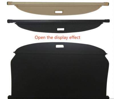 China Single Color Minus Pattern Retractable Safety Shade Custom Fit Trunk Trunk Cargo Cover For KIANIRO for sale