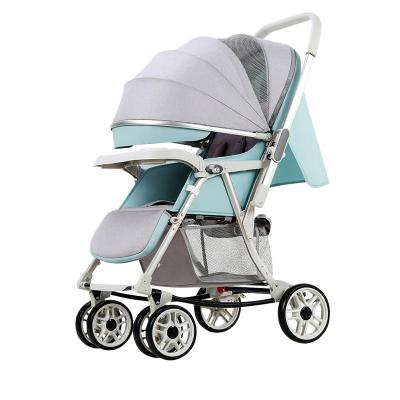 China China Supplier Oxford Baby Stroller High View Baby Carrier Luxury Pram Carrier OEM Customized Frame Logo for sale