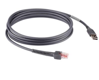 China For ls2208 ls4208 Shenzhen Manoson Factory Gray 2M Symbol Barcode USB Scanner Printer Cable for LS2208 LS4208 for sale