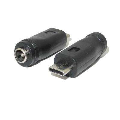 China Type-c interface device 2019 hot sale inventory type-c to DC5.5X2.1 power adapter connector for sale