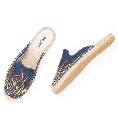 China 2020 New Chinese Fashion Summer Comfortable Home Women's Breathable Slippers for sale