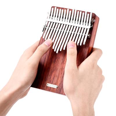 China AfricanPadauk Kalimba Lt-k17a 17 Keys Inch Piano Kalimba Musical Instrument with Rich Accessories for sale