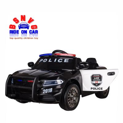 China Ride On Toy Kids Electric Police Car Kids Racing Police Car for sale