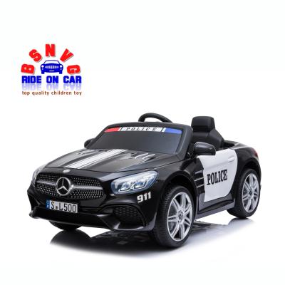 China Ride On Toy Baby Ride-Ons Police Car Style License SL500 Kids Police Car Toy for sale