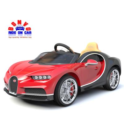 China Ride On Toy Children Electric Toy Car Price Licensed Buggati Parental Ride On Super Car Toy Car for sale