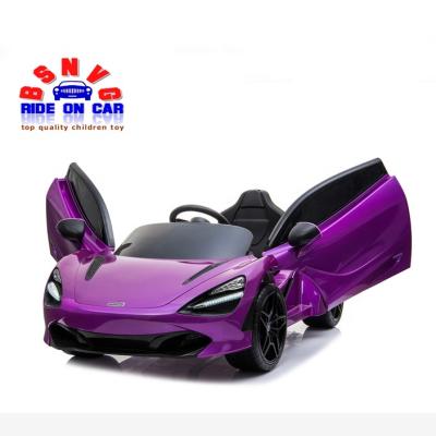 China Ride On Toy Licensed McLaren 720S Remote Ride On Car With Scissor Door Fancy Kids Sports Car for sale