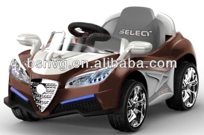 China Ride On Toy Baby Buggati Style Children Ride On Car 12V Twin Engines for sale