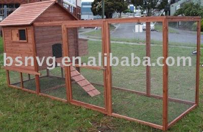 China Chicken Wooden Chicken Cage for sale