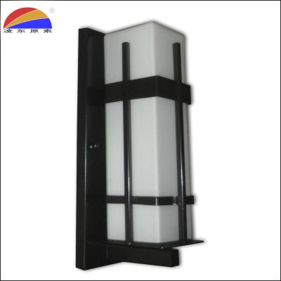 China Tempered Glass Iron Wall Sconce Lamp Outdoor Glass Light Fit E27 LED Bulb Waterproof for sale