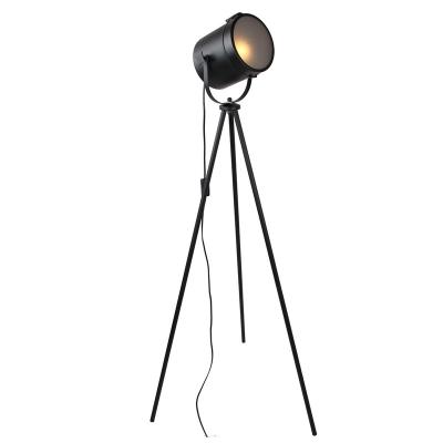 China Wholesale Modern Factory Tripod Floor Lamp Decoration Lighting 3 Legs Standing Lamps With Iron Shade And Glass Cover for sale