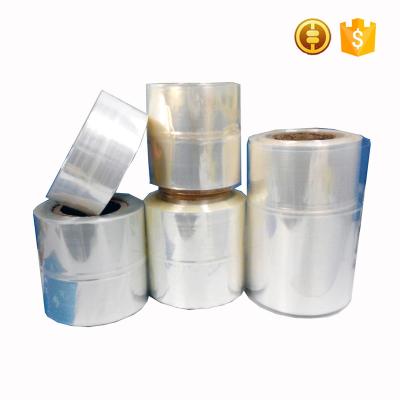 China Plastic Packaging Chinese Manufacturer PVC/PET/POF Water Soluble Transparent Shrink Film For Food/Bottle Packing for sale