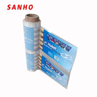 China POF/PE Polyolefin Printing Moisture Proof Shrink Film With Paper Core Tube for sale