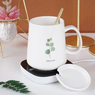 China Viable Wholesale Coffee Mug Casual Tea Cup Self Heating Hot Heating Mug for sale