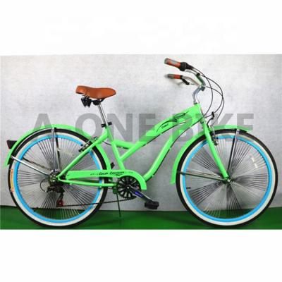 China BEACH CRUISER Price Ladies Maids 26 Inch Girls Beach Cruiser Bikes For Sale for sale