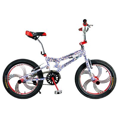 China 20 inch kid bmx bikes street bike freestyle with training wheels style freestyle bike for sale