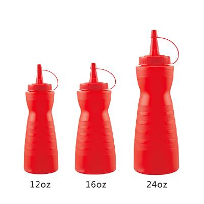 China Freshness Preservation Hot Sale Hotel Salad Dressing Resturant Plastic Bottle With Lid for sale