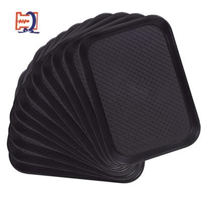 China Modern/Fashionable/Classic/Elegant Cake Kitchen Plastic Bar Tray Restaurant Serving Trays For Tea/Plastic Tableware for sale