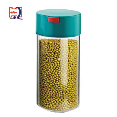 China Sustainable Plastic Food Canister For Grains And Kitchen Snacks Storage for sale