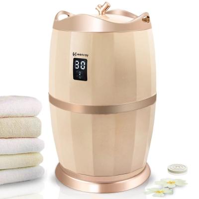 China Smart Heater Keenray Bucket Stype Home Bathroom Heated Beauty Electric Towel Box Cabinet Towel Salon Heat Spa Machine Warmer Bucket for sale