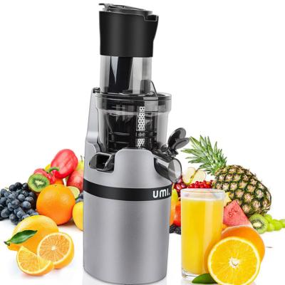 China OEM Large Mouth Hotel Pure Citrus Juicer Orange Cold Press Fruit Vegetable Masticating Portable Electric Extractor Machine Slow Juicer for sale