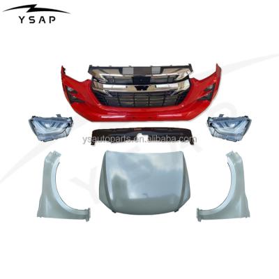 China High Quality Body Kit Upgrade Body Kit For 2012-2019 D-MAX Facelift To 2020 Kits for sale