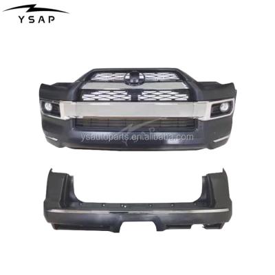 China PP+ABS New Arrival Body Kit Front Bumper Rear Bumper Limited Grill For 2015 Facelift 2014 4Runner 2016 2017 2018 2019 2020 Kit for sale