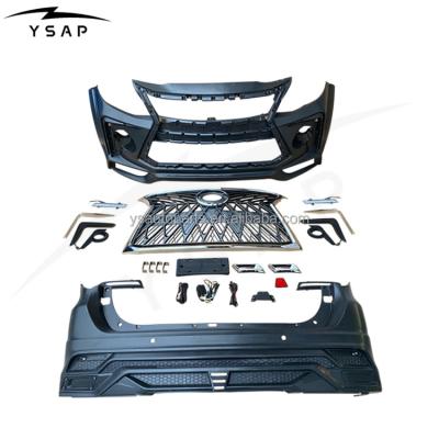 China Body Kit Competitive Price Conversion LX Body Kit For 2012 Fortuner Body Kit for sale