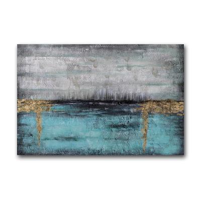 China Modern Handmade Modern Home Decor Textured Wall Canvas Art Oil Painting Abstract for sale