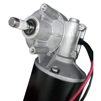 China BOAT Electric DC Motor Diameter 88mm Small DC 12V Worm Gear Motor China Factory for sale