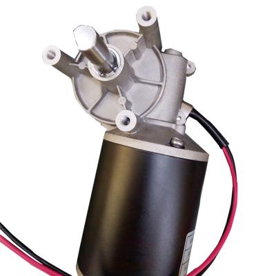 China Waterproof Customizable 76mm Diameter 90kg.cm Torque 60W DC Moter 12V 24V High Speed ​​For Brushed Brake PMDC Motor for sale