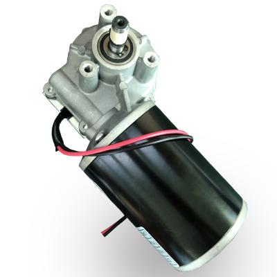 China Totally Enclosed Custom Low RPM 24V 48V 72V DC Motors 12 Volt High Torque DC Worm Motor For Electric Recliner Chair for sale