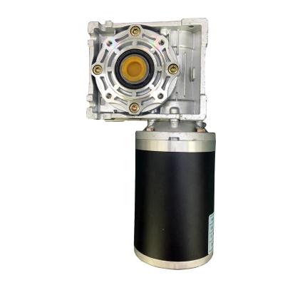 China Factory Price High Power NMRV Gearbox Motor Totally Enclosed In DC Motor 500W 12V 24V For Agricultural Machinery for sale