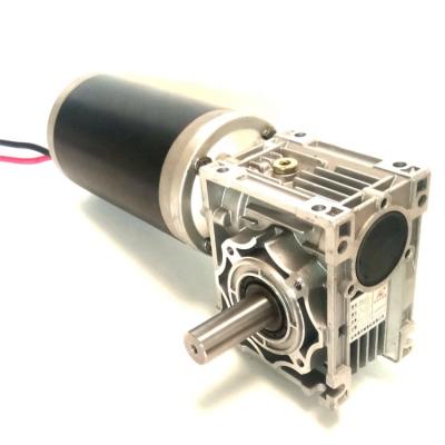 China 12V 260W Hign Dripproof Power Brushed RV Worm Gearbox Speed ​​Reducer NMRV 40 DC Gear Motor for sale